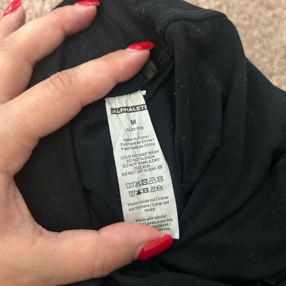 Alphalete Black Leggings tights - Picture 6 of 6